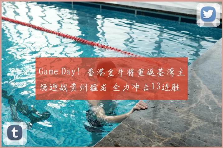 Game Day！香港金牛将重返荃湾主场迎战贵州猛龙 全力冲击13连胜